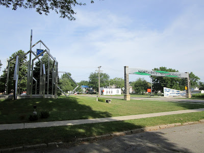 Flood monument