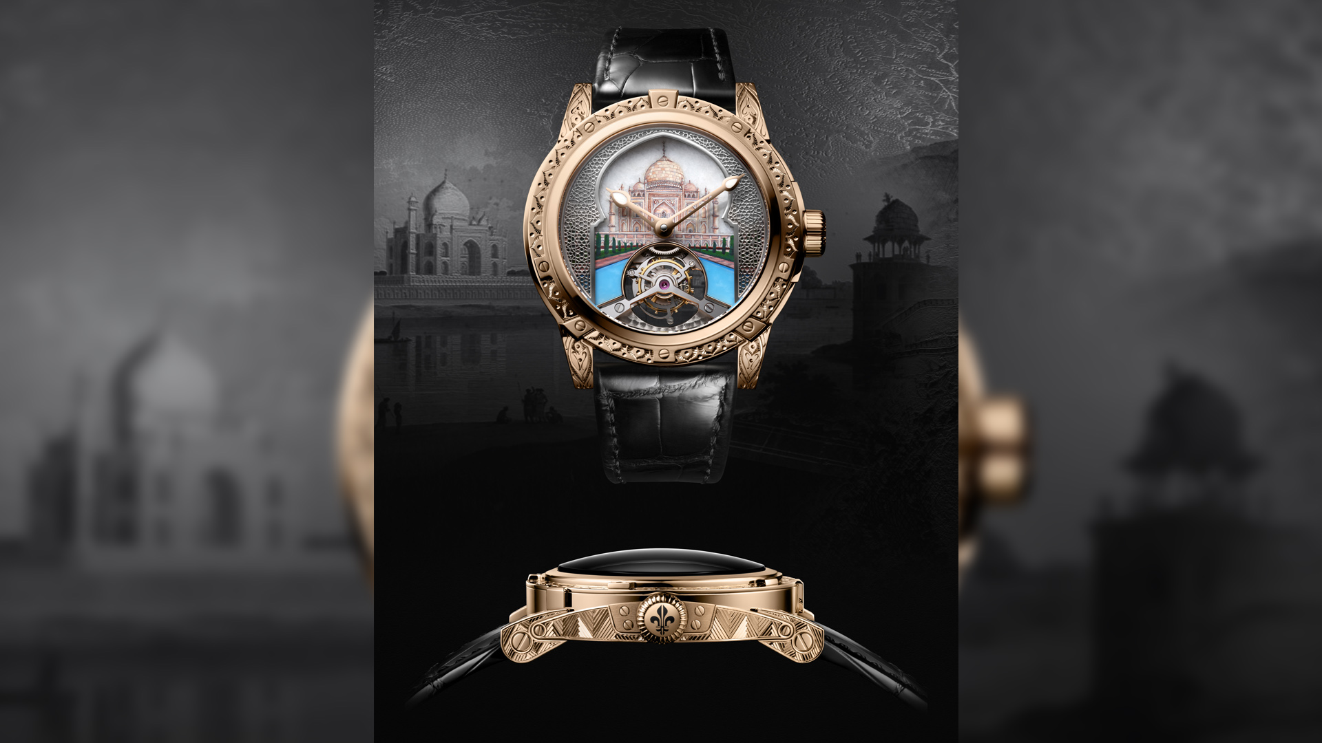 Major historical marvels emulated in the form of a watch collection
