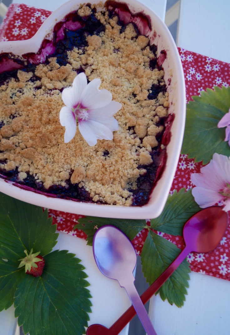 Crumble Fraise Myrtille