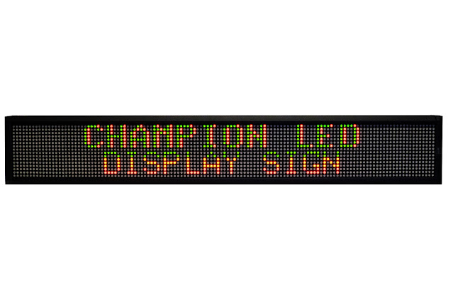 DO-Series Tri-Color Double Line Indoor Programmable LED Sign from Affordable LED