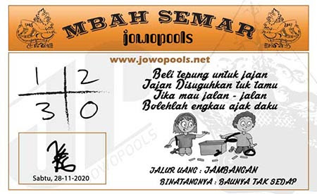 Mbah Semar Sgp