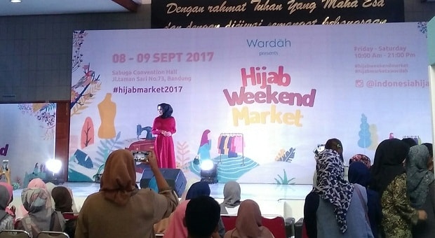 Hijabfest dan Wardah Gelar Hijab Weekend Market 2017
