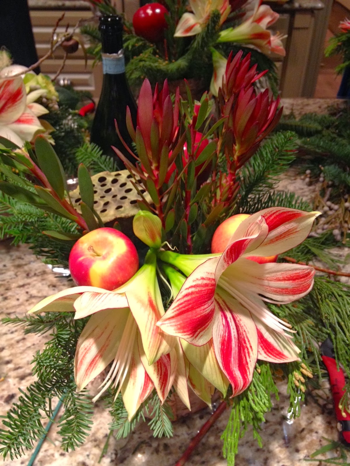 Must Bring Buns Holiday & New Year's Floral Arrangement