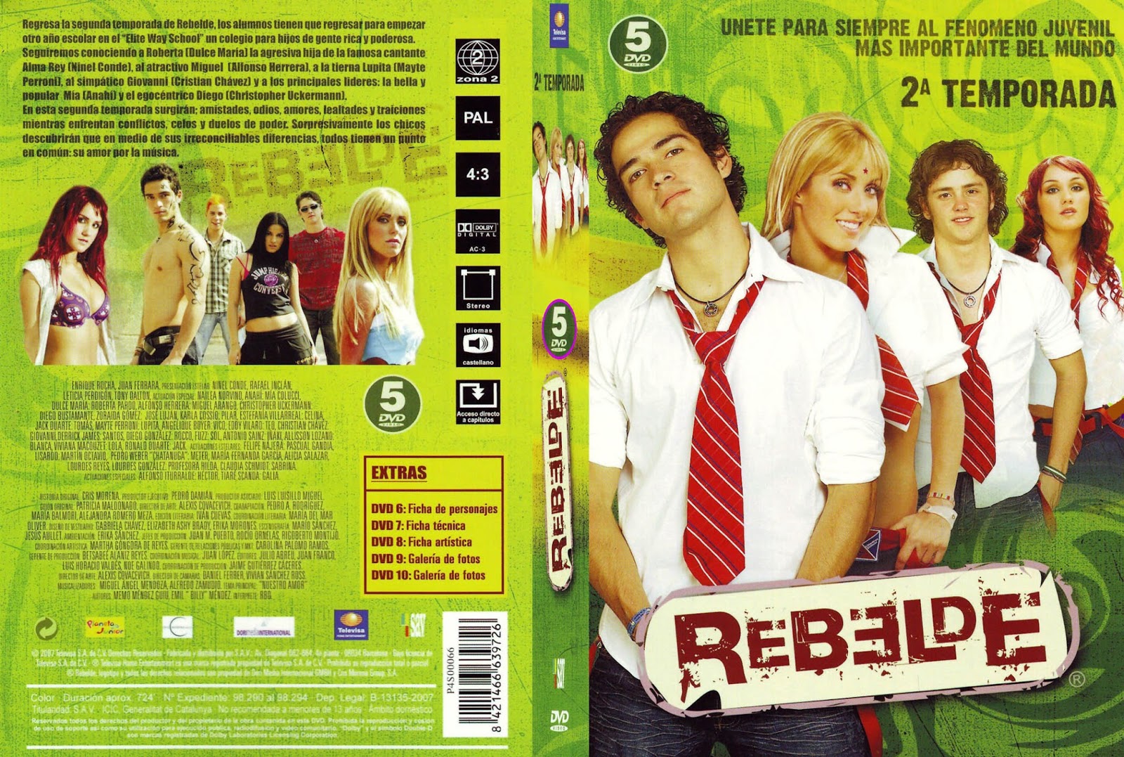 RBD Para Sempre Download DVDs Rebelde