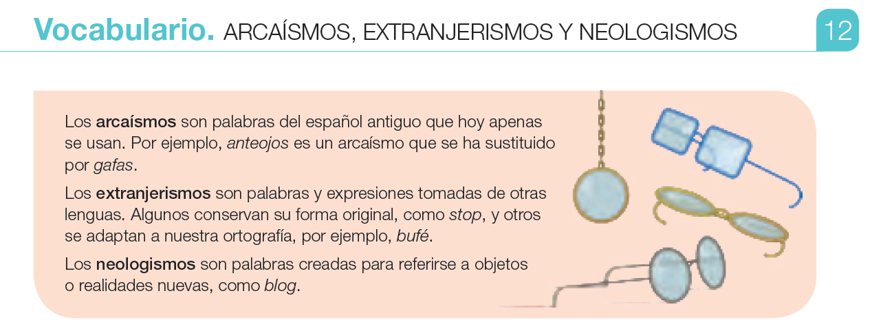 Para que te enteres: TAREA 36 lengua: arcaísmos, extranjerismos y ...