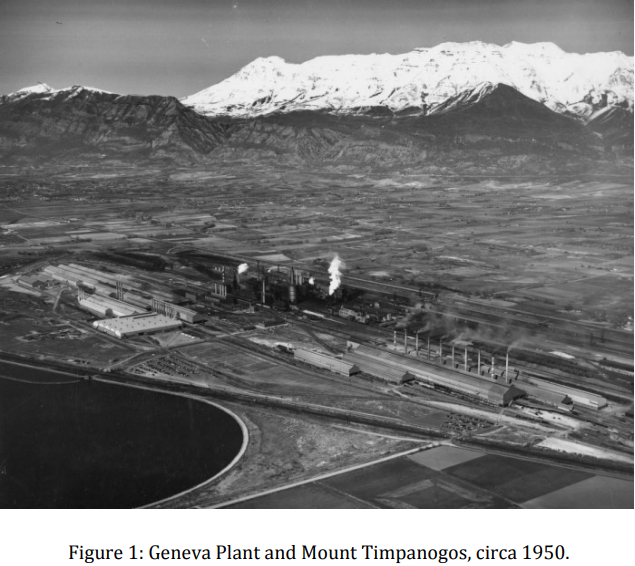 Towns and Nature Vineyard, UT; US Steel Geneva Works