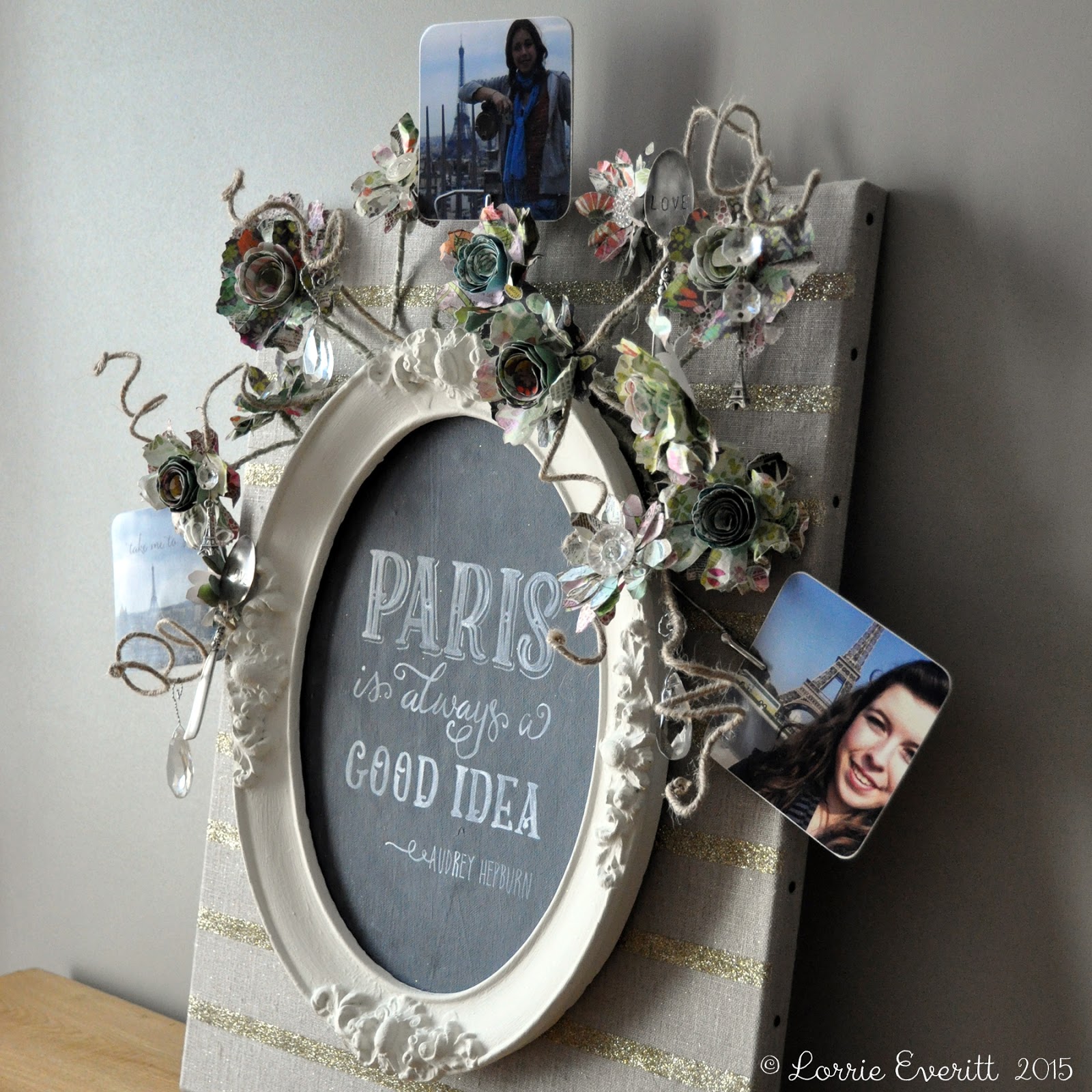 Michaels' Springtime in Paris contest | Lorrie Everitt Studio #SpringtimeInParis