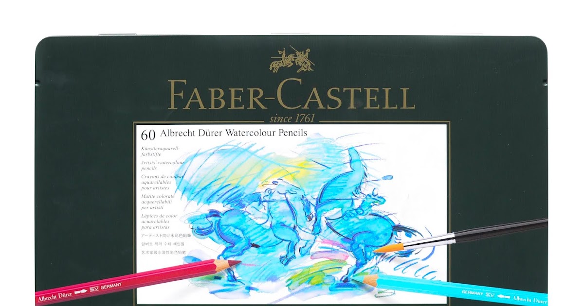 Faber-Castell Watercolor pencil Albrecht Dürer tin of 60