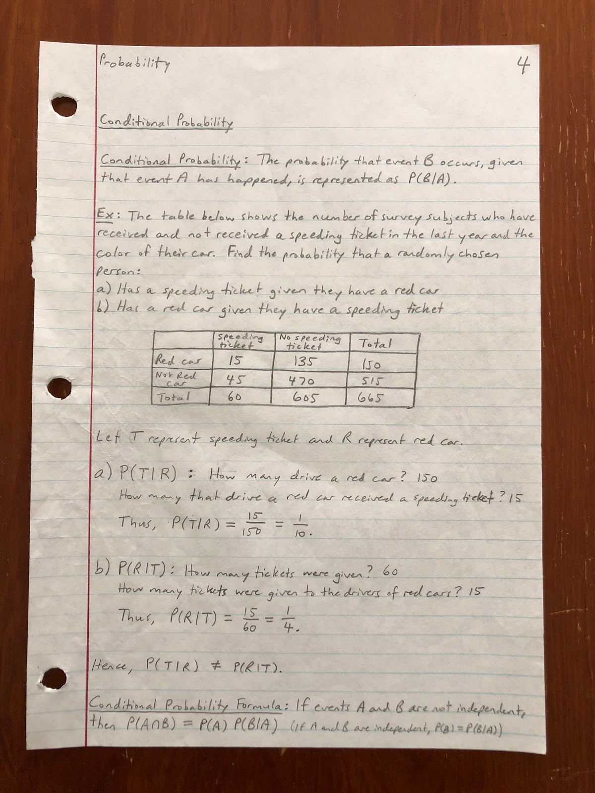 Professor Frank’s Math Blog: Probability Part 2 - Notes