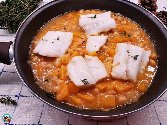 Bacalao con calabaza