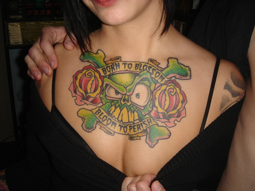 Girl tattoo sexy design art
