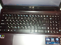 keyboard Asus X55V
