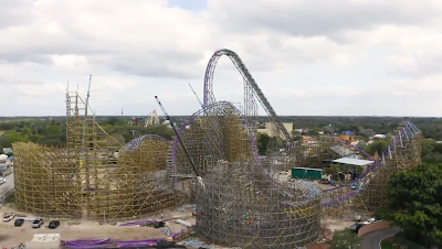Newsplusnotes Busch Gardens Tampa Shows Off Impressive Iron Gwazi