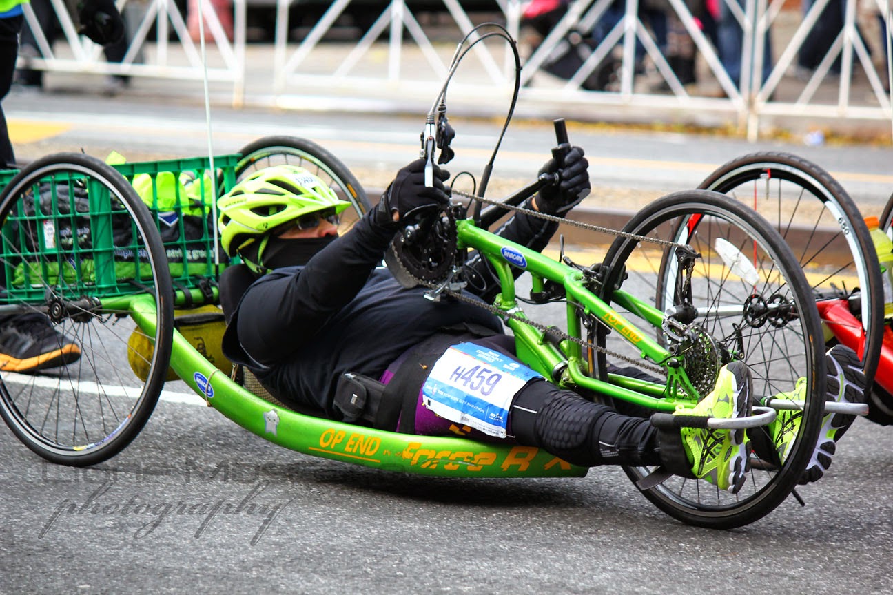 El Maratón de la Ciudad de Nueva York 2014 - Wheelchairs
