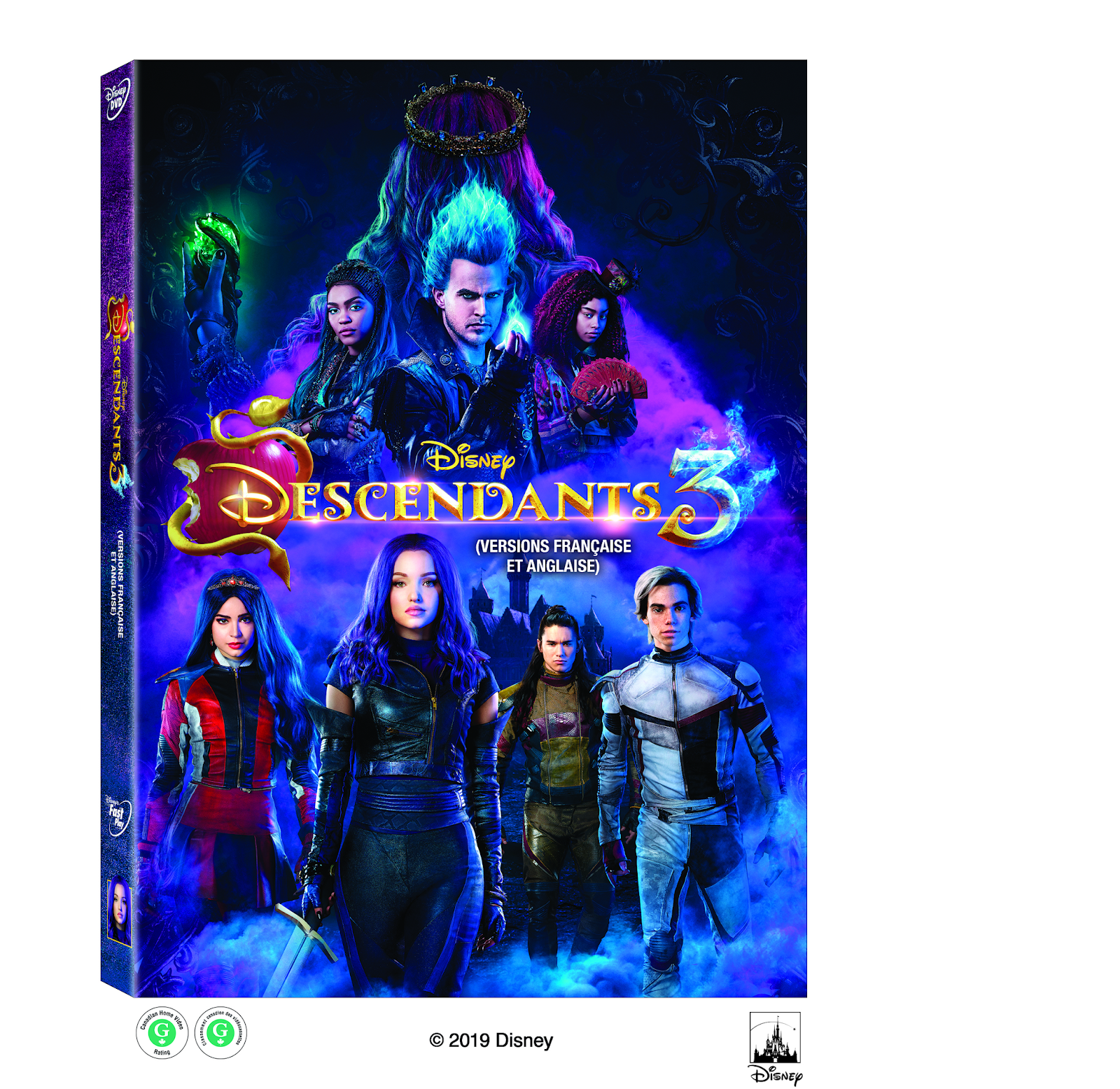 Disney's Descendants 3 DVD (Review, Giveaway & Free SVG)