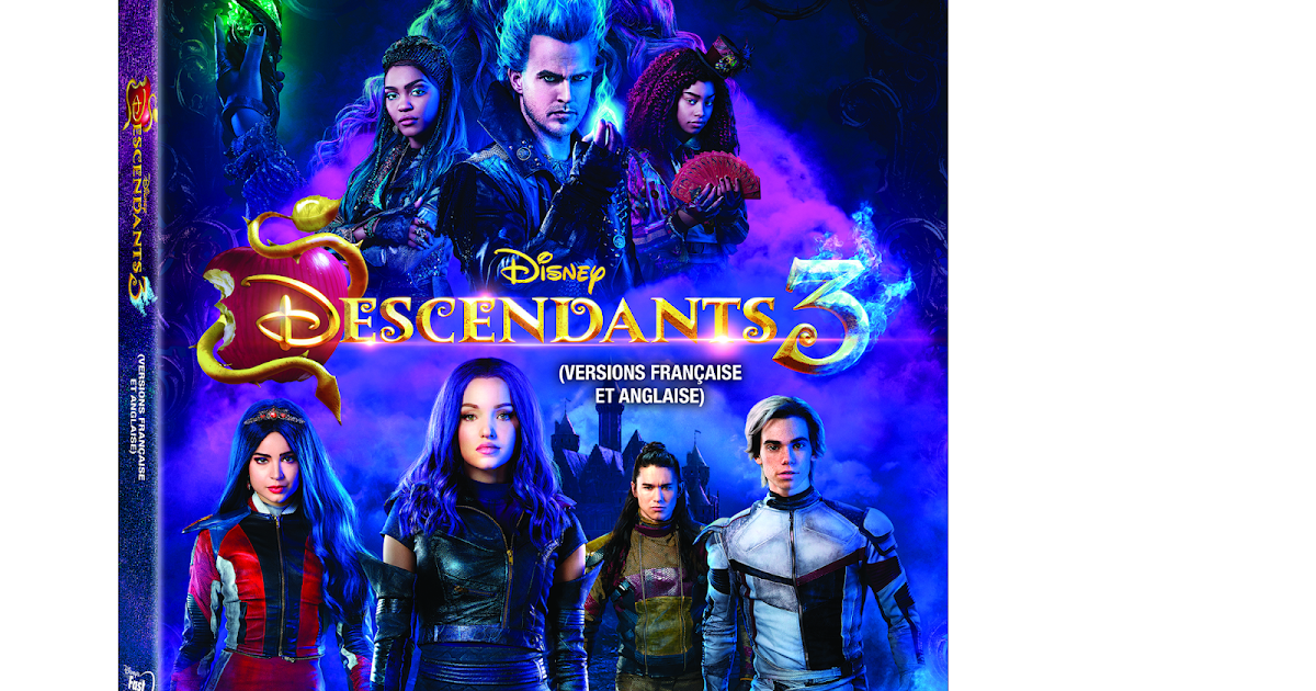 Disney S Descendants 3 Dvd Review Giveaway Free Svg Just Us Girls
