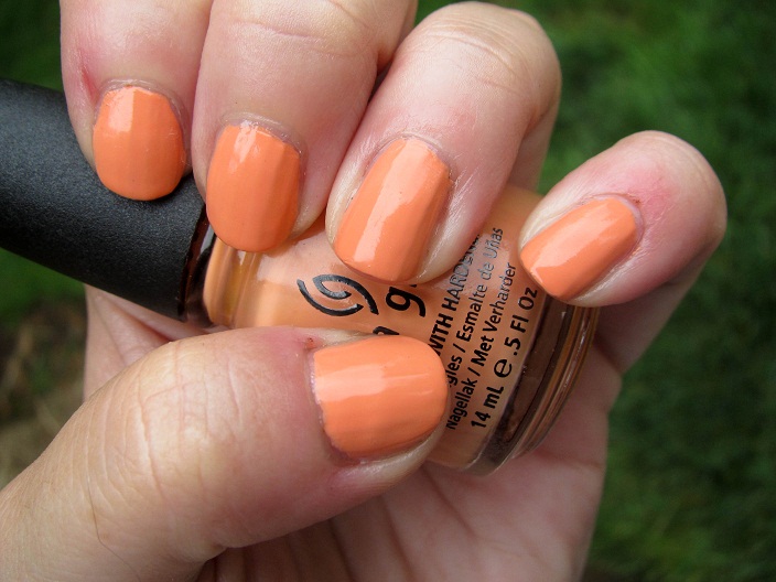 3. China Glaze Nail Lacquer in "Peachy Keen" - wide 4