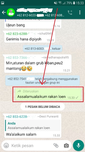 √ Cara Menyalin Pesan WhatsApp Ke Grup Dan Teman - musdeoranje.net