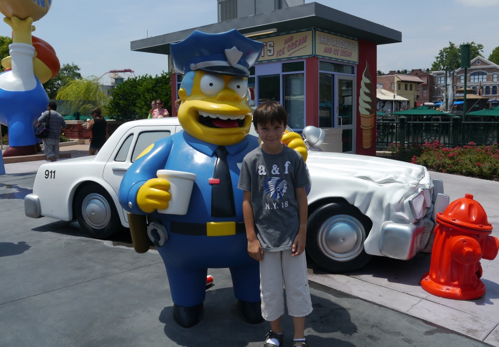 Journée Universal Studios Orlando Floride Simpsons