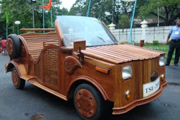 Stunning First Wooden Maruti 800 Car made by a Carpenter in India