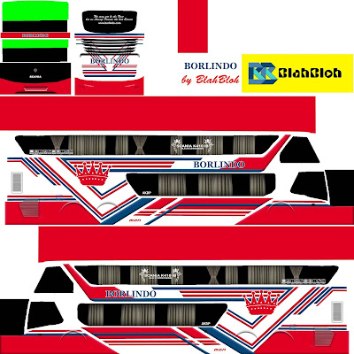 livery bussid sdd borlindo