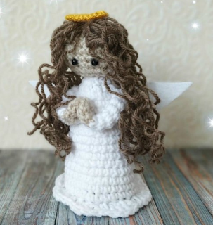 PATRON GRATIS ANGEL AMIGURUMI 47020 👼🏼