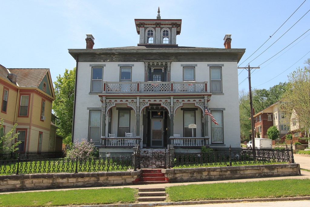 The Picturesque Style Italianate Architecture The J. B. Brown House