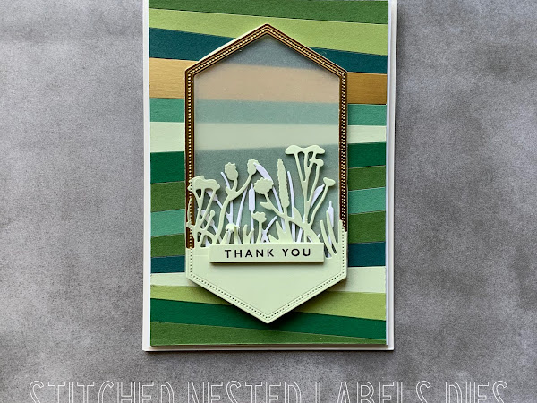 Thank You | Friendly Silhouettes Screen-Style Frame Card