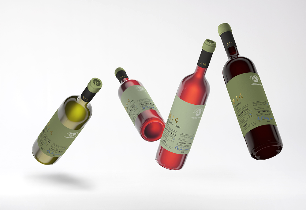 3,14 Experimental Wines without Sulfites on Packaging of the World