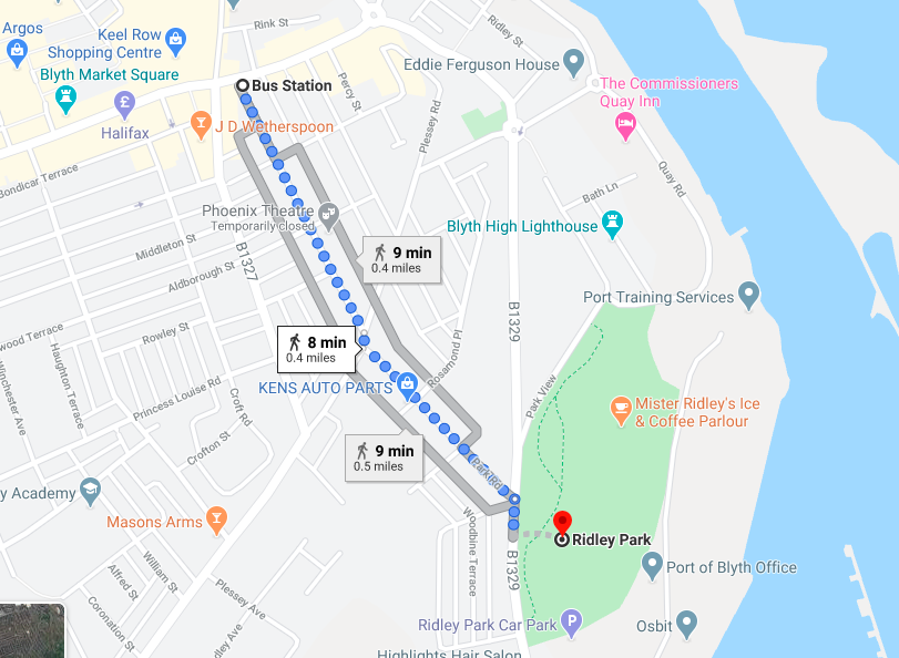 Ridley Park, Blyth One of the best parks in Northumberland North