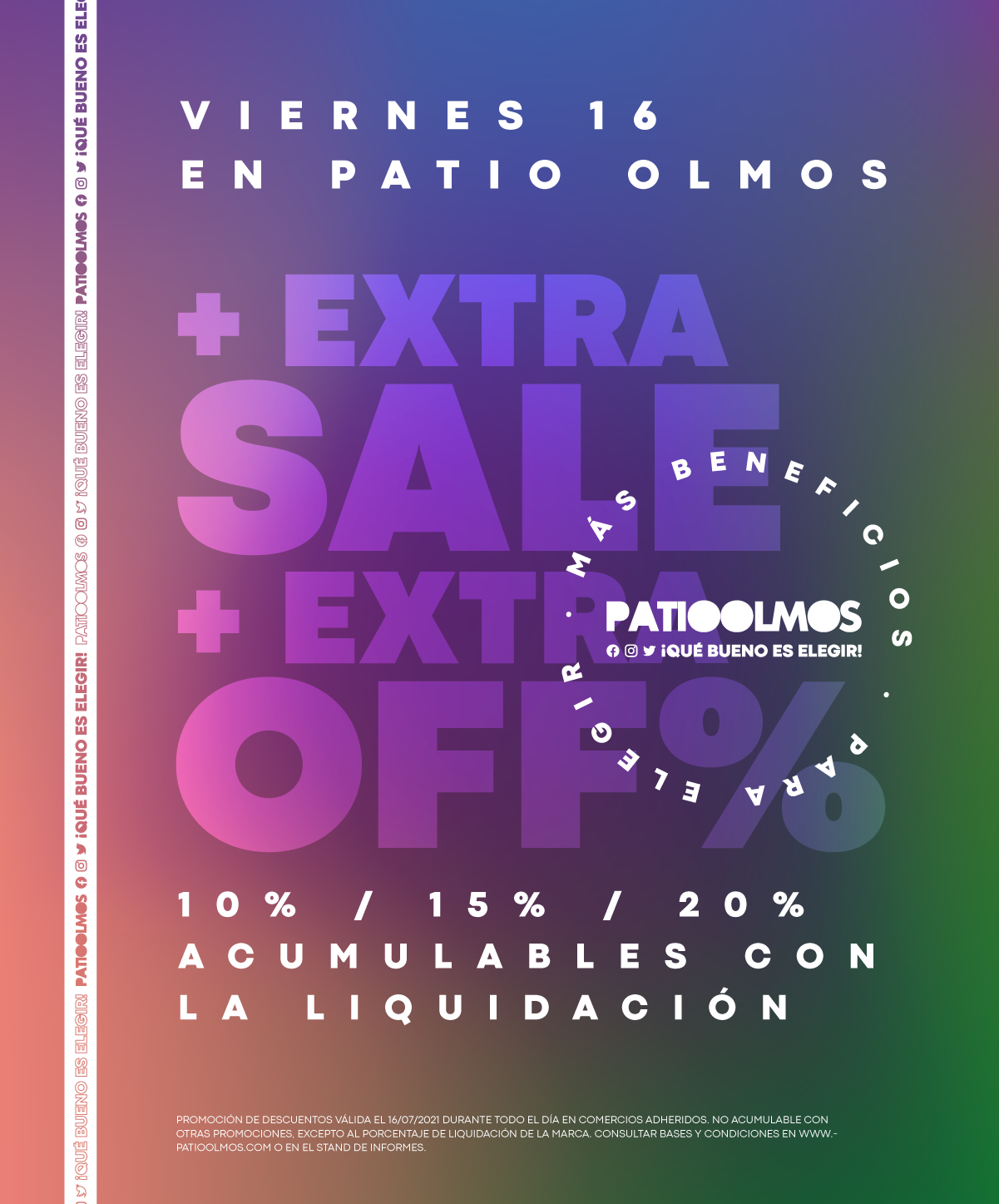 Nuevas aperturas y liquidación de temporada en Patio Olmos