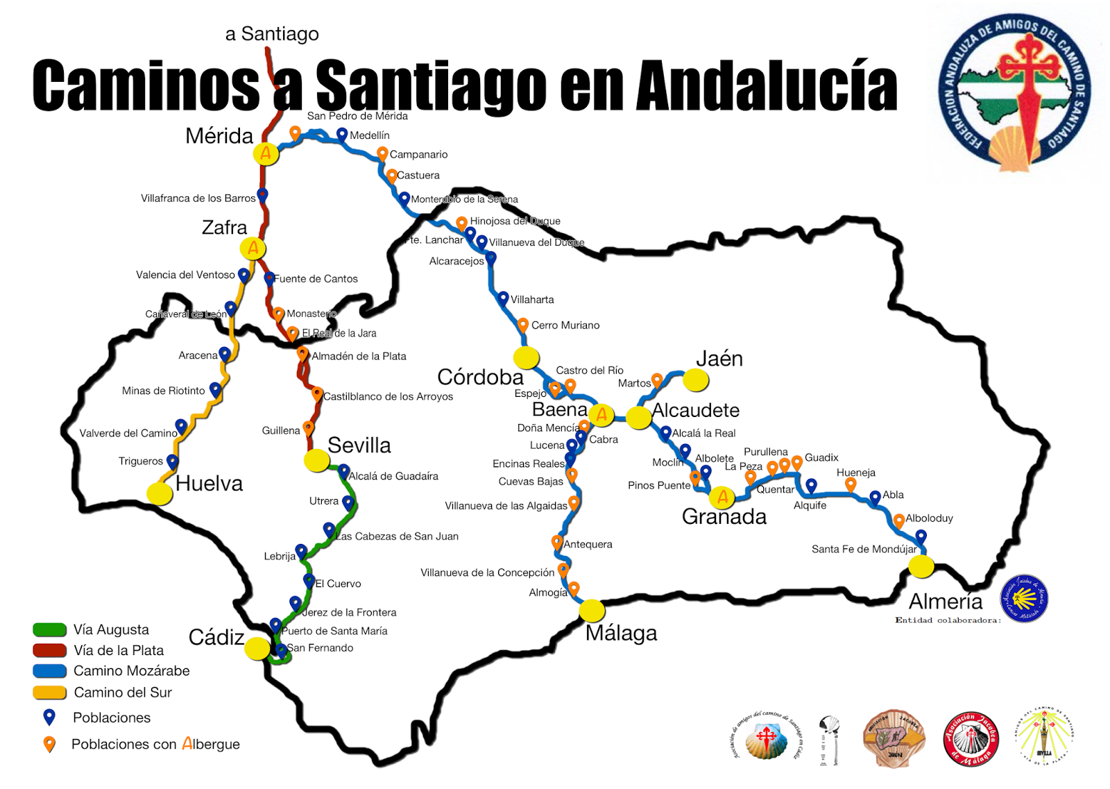 Etapas del Camino de Santiago arte, naturaleza, historia, leyendas y