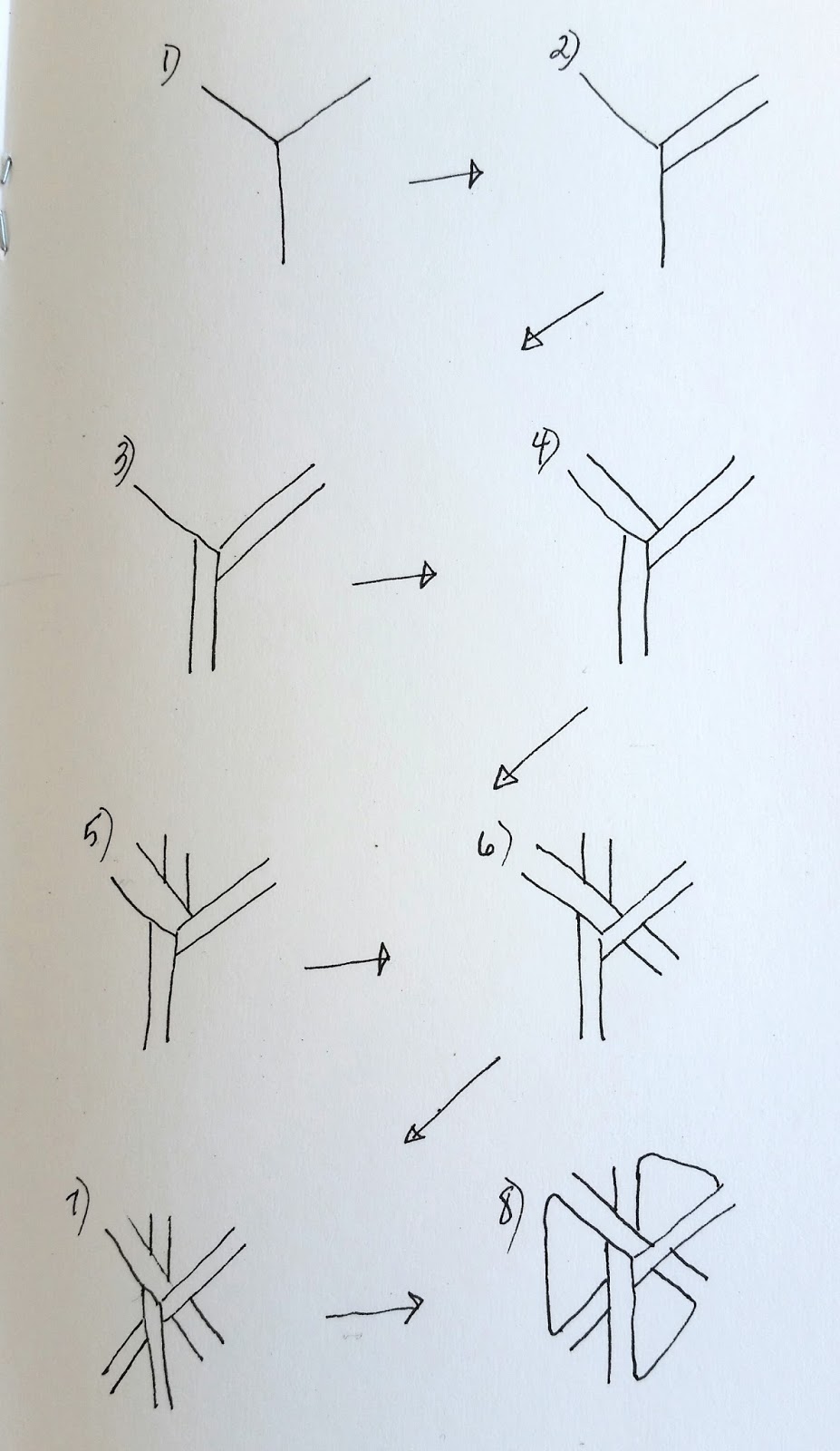 Strings and Auras CZT Valknut with Pearls