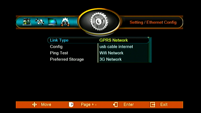 NEOSAT PLUS HD RECEIVER 1506LV NETWORK SHARING SETTING