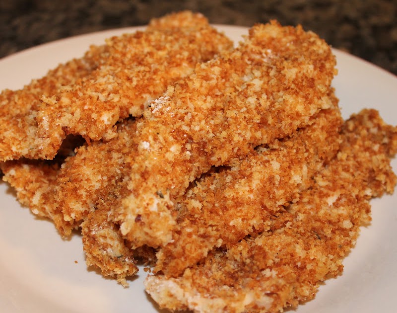 Cooking with Mandy: Crispy Baked Chicken Fingers
