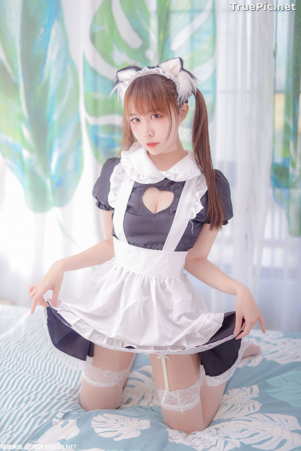 Image [MTCos] 喵糖映画 Vol.049 - Chinese Cute Model - Lovely Maid Cat - TruePic.net - Picture-15