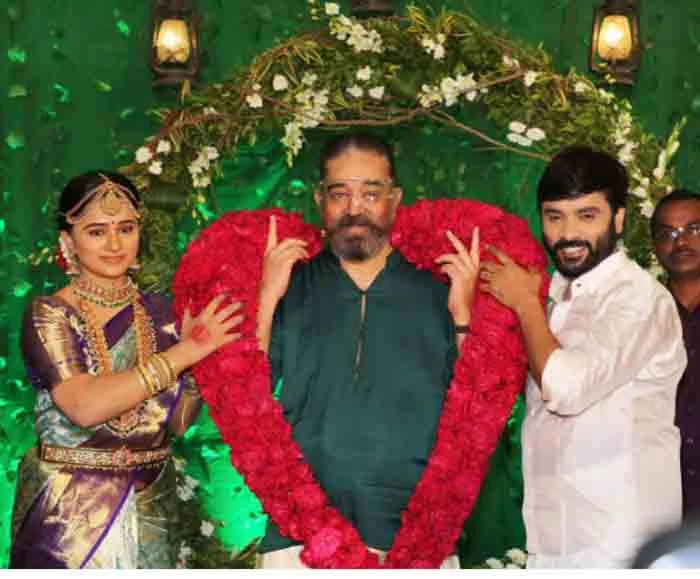 Lyricist Snekan & actress Kannika Ravi get married, Chennai, News, Marriage, Cinema, Actress, Singer, Kamal Hassan, National.