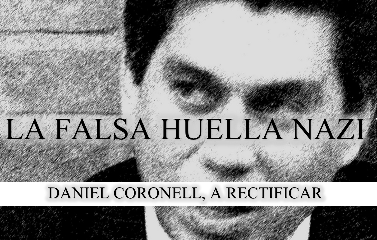 La Huella nazi, Daniel Coronell, a  Rectificar