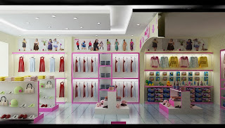 Thiết kế và thi công nội thất shop bella tại Quảng Nam