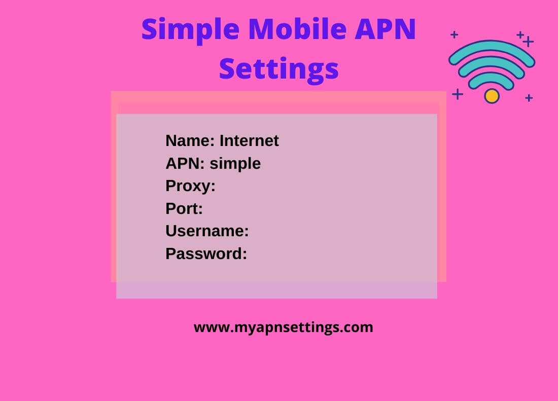 Simple Mobile APN Settings 2024
