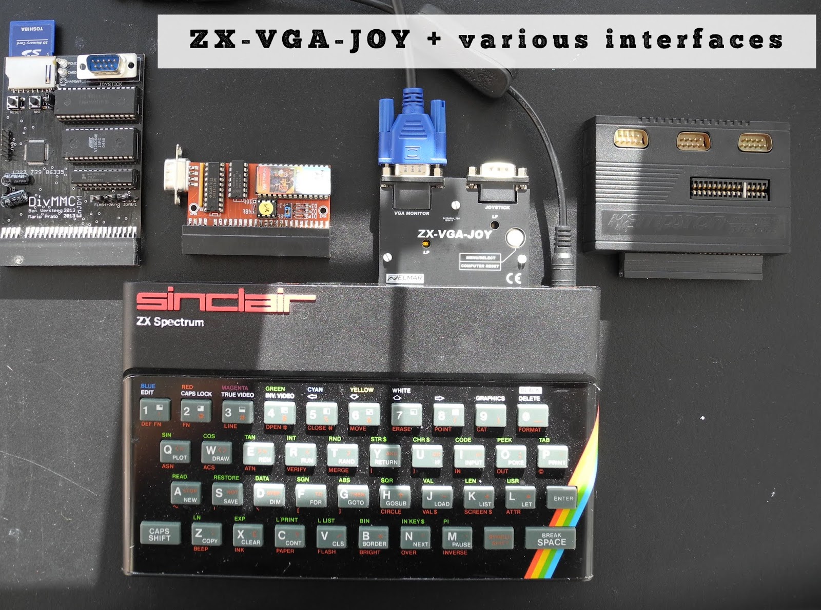 Indie Retro News: ZX-VGA-JOY - A fabulous speccy hardware review 