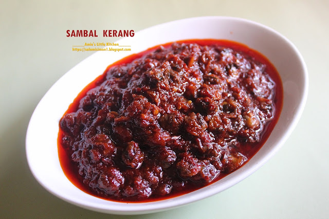 Nasi Lemak Sambal Kerang & Paru Rusa Goreng Berempah