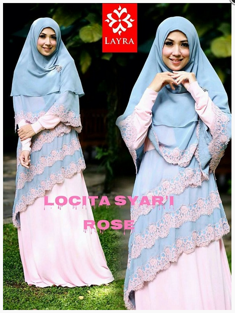 Gambar Desain Hijab Syar'i Modern Terkini