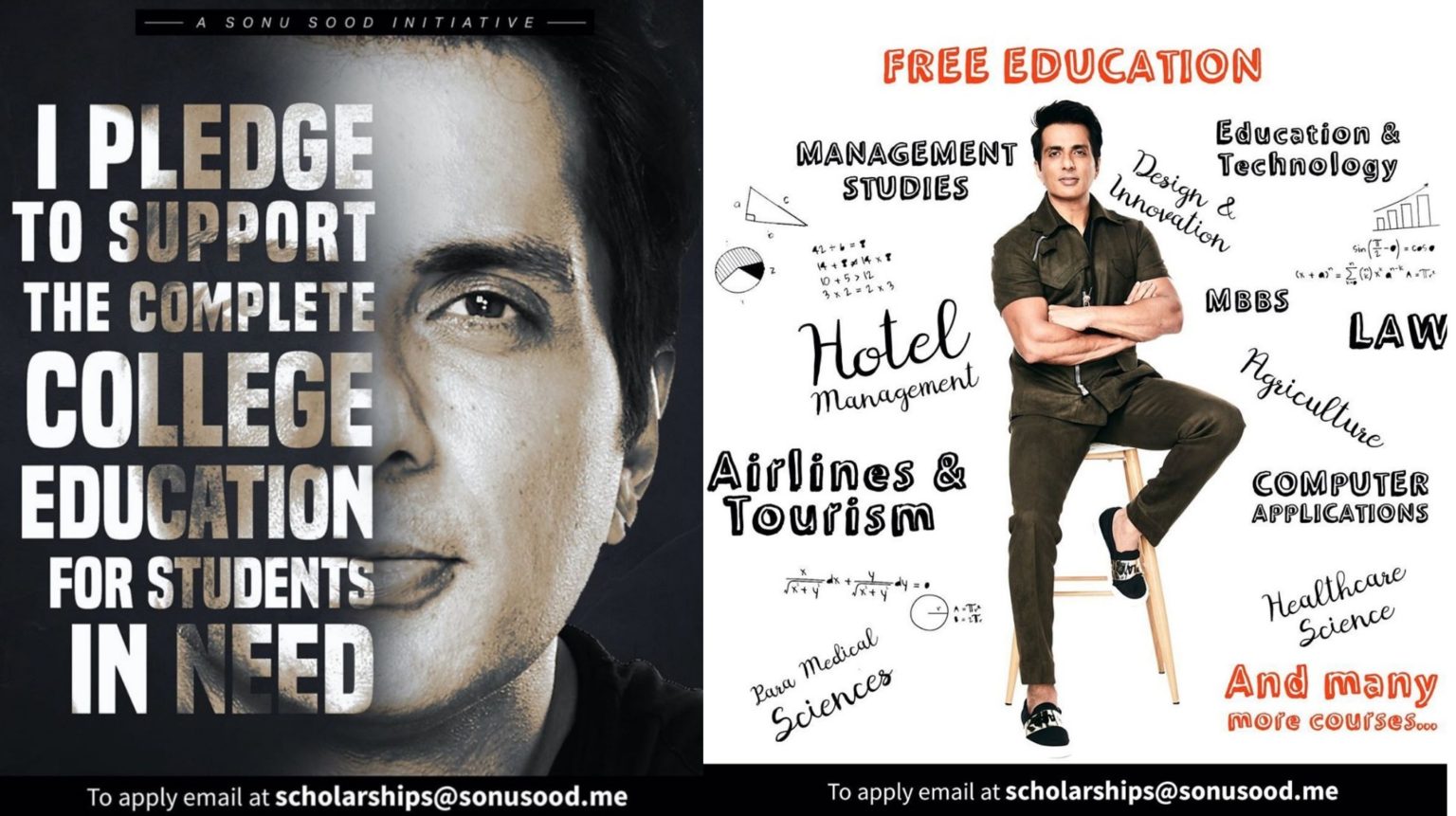 Sonu Sood Announces Scholarship For Underprivileged Students