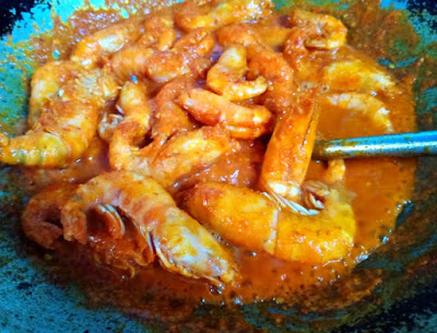 Resepi udang galah masak diraja