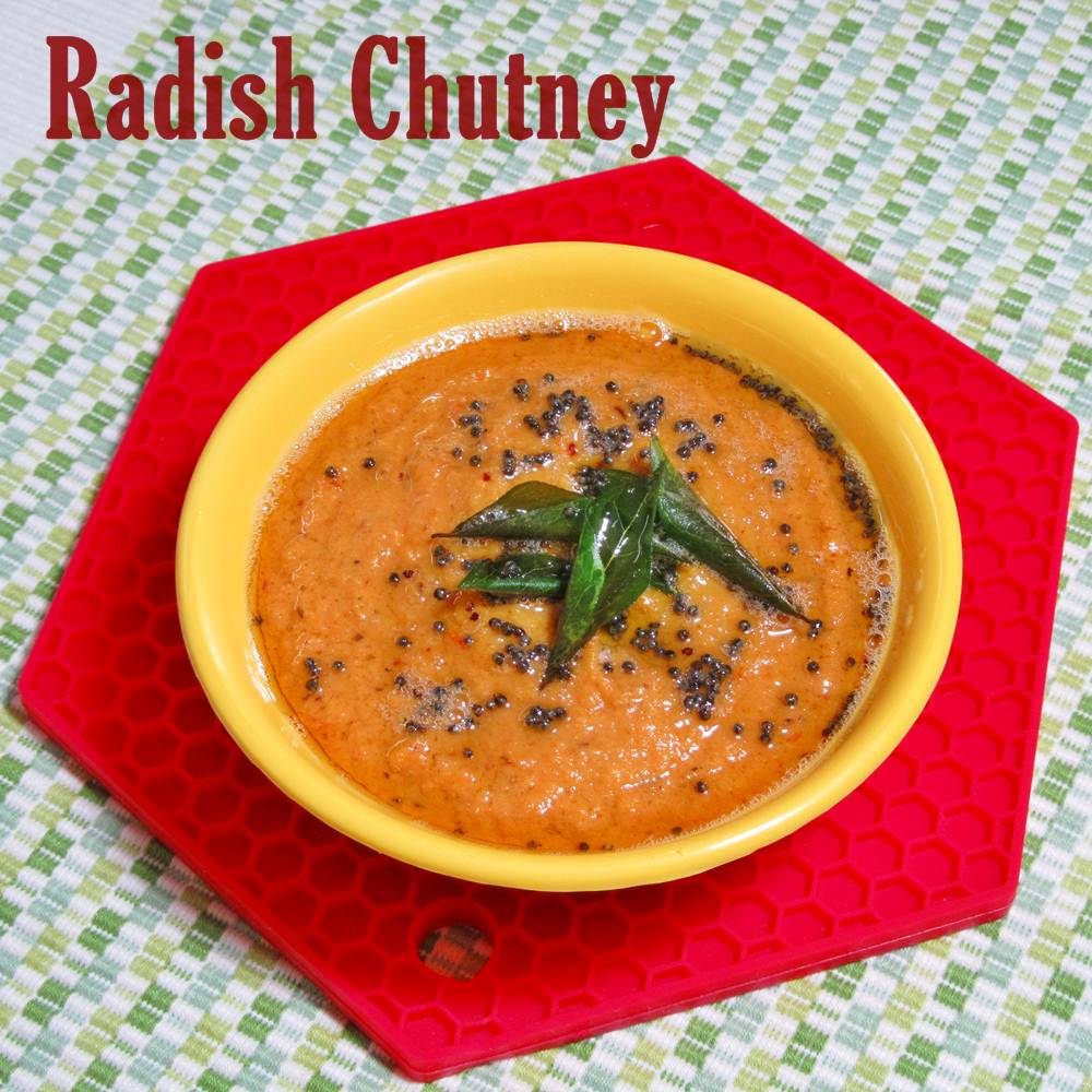Boni's Healthy Twists Radish Chutney