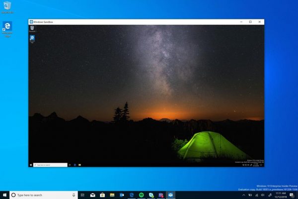 Cómo habilitar Windows Sandbox en Windows 10