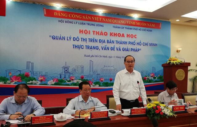 Bí thư Thành ủy TPHCM Nguyễn Thiện Nhân