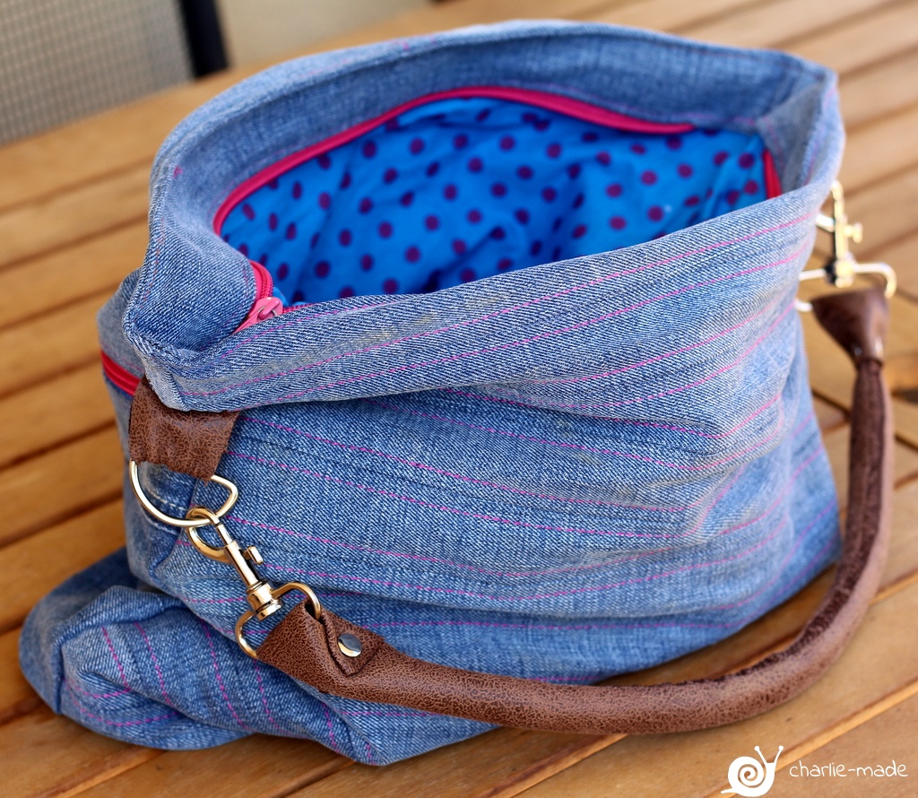 charlie-made: Aus alter Jeans mach neue Tasche