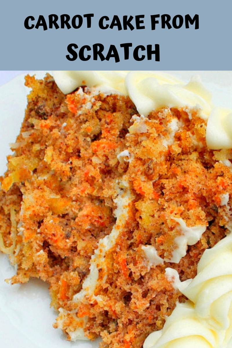 Healthy Recipes CARROT CAKE FROM SCRATCH